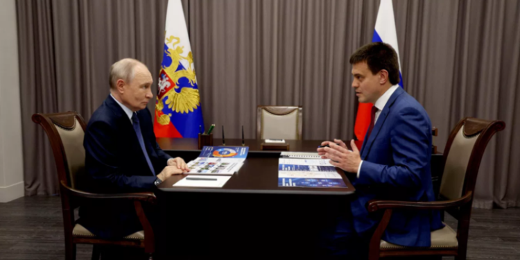 Губернатор Красноярского края доложил Путину о готовности метро в регионе