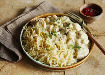 Куриные грудки в сливочном соусе на сковороде, пошаговый рецепт с фото